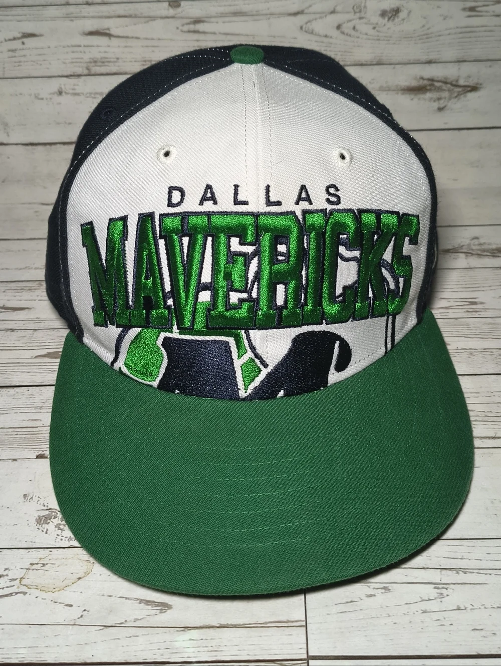 '47 Brand Dallas Mavericks Hardwood Classics Snapback NBA Throwback Green‎ Navy